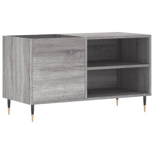 Record Cabinet Grey Sonoma 85x38x48 cm Engineered Wood Record Cabinet Grey Sonoma 85x38x48 cm Engineered Wood