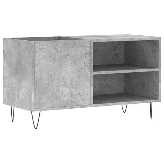 Record Cabinet Concrete Grey 85x38x48 cm Engineered Wood Record Cabinet Concrete Grey 85x38x48 cm Engineered Wood