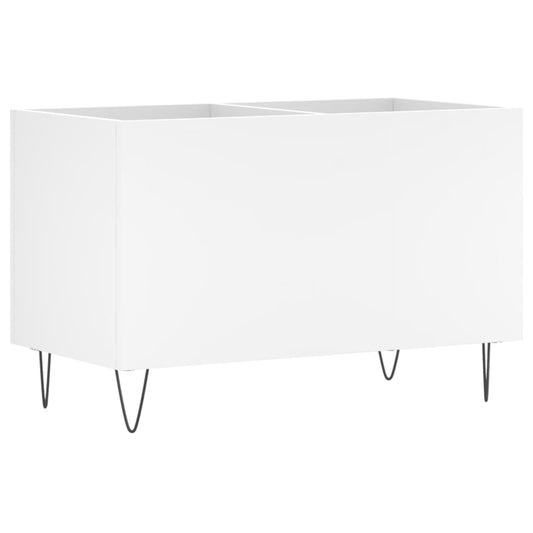 Record Cabinet White 74.5x38x48 cm Engineered Wood Record Cabinet White 74.5x38x48 cm Engineered Wood