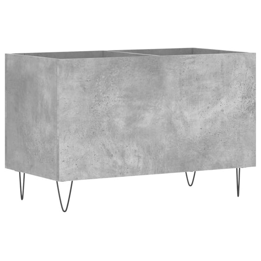 Record Cabinet Concrete Grey 74.5x38x48 cm Engineered Wood Record Cabinet Concrete Grey 74.5x38x48 cm Engineered Wood