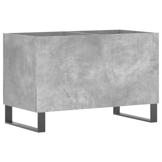 Record Cabinet Concrete Grey 74.5x38x48 cm Engineered Wood Record Cabinet Concrete Grey 74.5x38x48 cm Engineered Wood