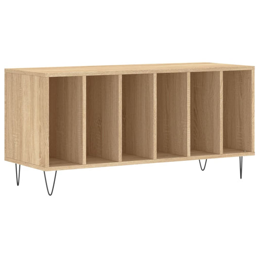 Record Cabinet Sonoma Oak 100x38x48 cm Engineered Wood Record Cabinet Sonoma Oak 100x38x48 cm Engineered Wood