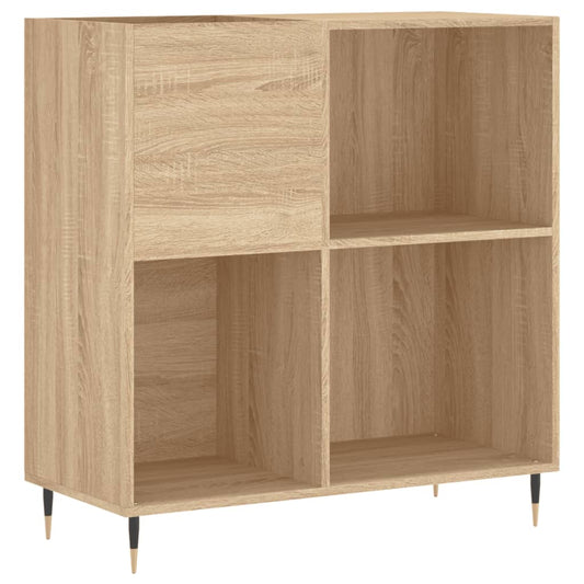 Record Cabinet Sonoma Oak 84.5x38x89 cm Engineered Wood Record Cabinet Sonoma Oak 84.5x38x89 cm Engineered Wood