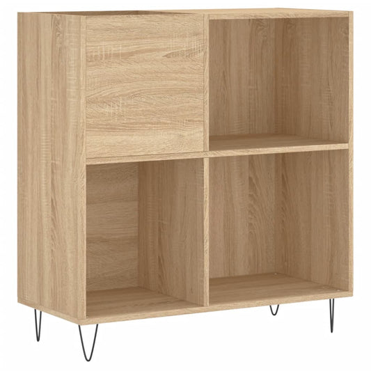 Record Cabinet Sonoma Oak 84.5x38x89 cm Engineered Wood Record Cabinet Sonoma Oak 84.5x38x89 cm Engineered Wood