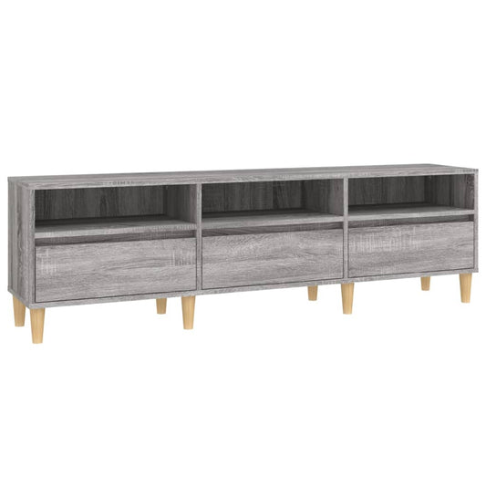 TV Cabinet Grey Sonoma 150x30x44.5 cm Engineered Wood TV Cabinet Grey Sonoma 150x30x44.5 cm Engineered Wood