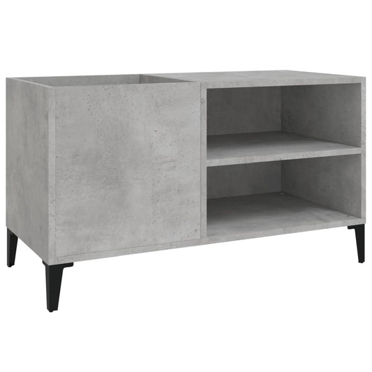 Record Cabinet Concrete Grey 84.5x38x48 cm Engineered Wood Record Cabinet Concrete Grey 84.5x38x48 cm Engineered Wood