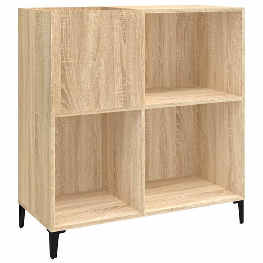 Record Cabinet Sonoma Oak 84.5x38x89 cm Engineered Wood Record Cabinet Sonoma Oak 84.5x38x89 cm Engineered Wood