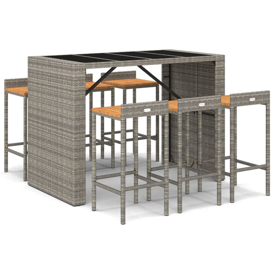 Garden Bar Set | Grey Garden Bar Set | Grey