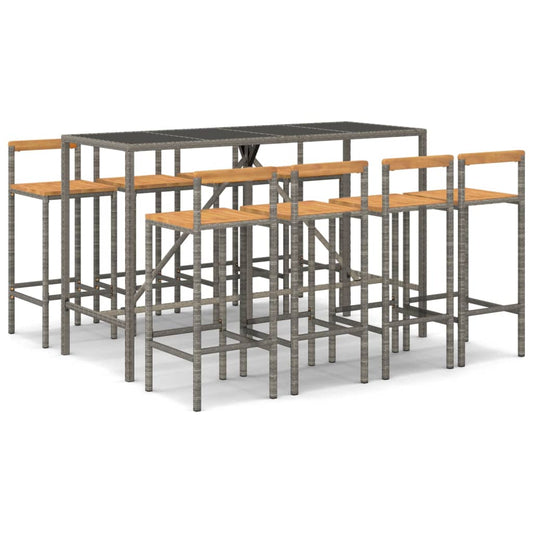 Garden Bar Set | Grey Garden Bar Set | Grey