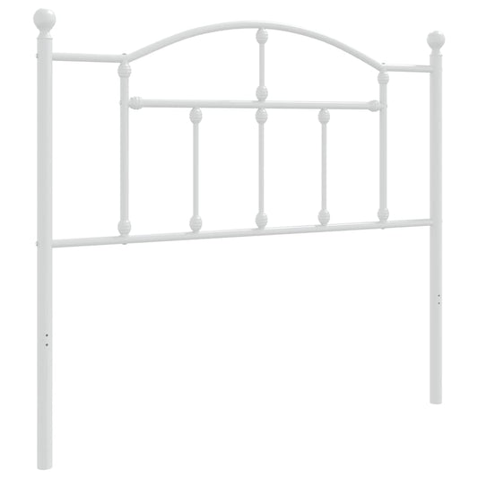 Metal Replace Headboard White 100 cm Metal Replace Headboard White 100 cm