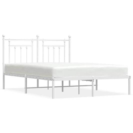 Bed Frame | White | Powder-coated steel | King Size | Bed Frame Bed Frame | White | Powder-coated steel | King Size | Bed Frame