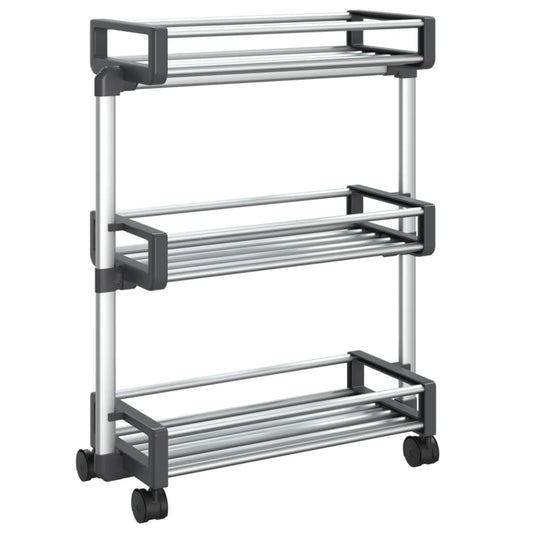 Storage Trolley 59x20x75 cm Aluminium Storage Trolley 59x20x75 cm Aluminium