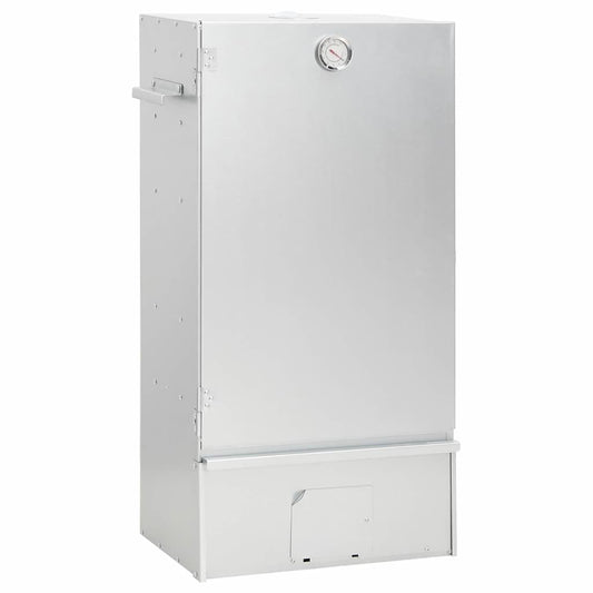 BBQ Oven Smoker with Wood Chips 44.5x29x83 cm Galvanised steel BBQ Oven Smoker with Wood Chips 44.5x29x83 cm Galvanised steel