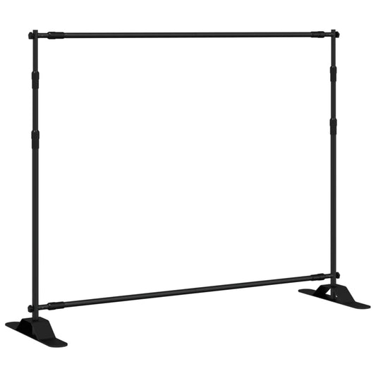 Backdrop Stand Black 254x243 cm Steel Backdrop Stand Black 254x243 cm Steel