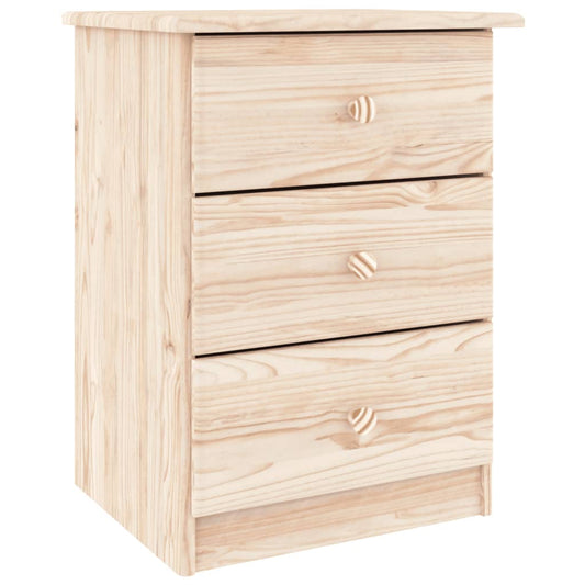 Bedside Cabinet ALTA 41x35x55.5 Solid Wood Pine Bedside Cabinet ALTA 41x35x55.5 Solid Wood Pine