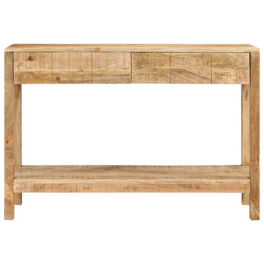 Console Table with 2 Drawers 110x35x75 cm Solid Wood Mango Console Table with 2 Drawers 110x35x75 cm Solid Wood Mango
