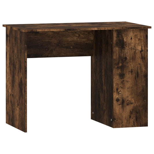 Desk Smoked Oak 100x55x75 cm Engineered Wood Desk Smoked Oak 100x55x75 cm Engineered Wood