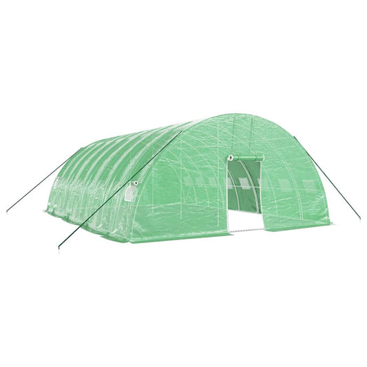 Greenhouse with Steel Frame Green 48 m² 8x6x2.85 m Greenhouse with Steel Frame Green 48 m² 8x6x2.85 m