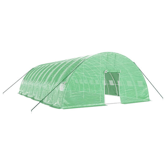 Greenhouse with Steel Frame Green 60 m² 10x6x2.85 m Greenhouse with Steel Frame Green 60 m² 10x6x2.85 m