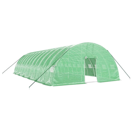 Greenhouse with Steel Frame Green 72 m² 12x6x2.85 m Greenhouse with Steel Frame Green 72 m² 12x6x2.85 m