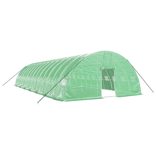 Greenhouse with Steel Frame Green 84 m² 14x6x2.85 m Greenhouse with Steel Frame Green 84 m² 14x6x2.85 m