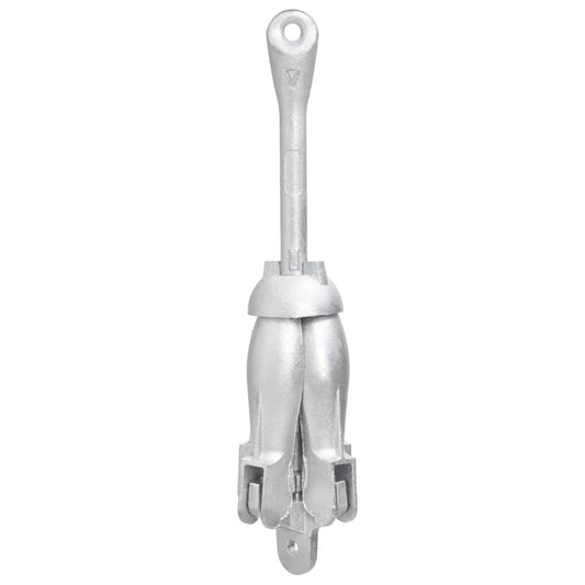 Folding Anchor Silver 8 kg Hot Dip Galvanized Cast Iron Folding Anchor Silver 8 kg Hot Dip Galvanized Cast Iron