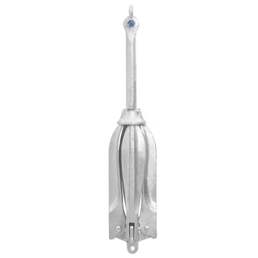 Folding Anchor Silver 12 kg Hot Dip Galvanized Cast Iron Folding Anchor Silver 12 kg Hot Dip Galvanized Cast Iron