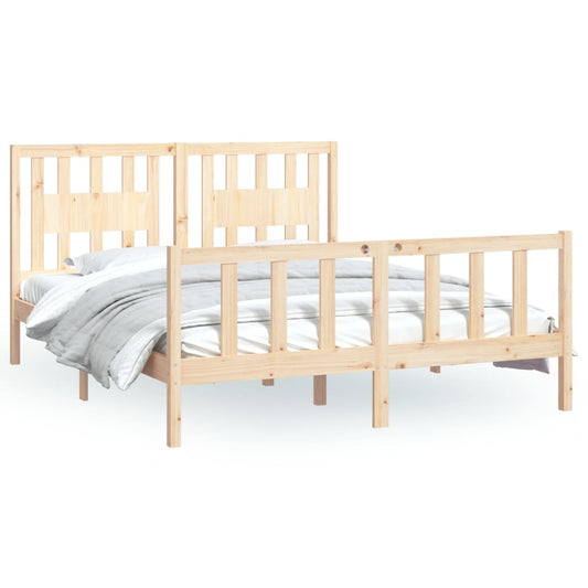 Bed Frame without Mattress Solid Wood Pine 160x200 cm Bed Frame without Mattress Solid Wood Pine 160x200 cm