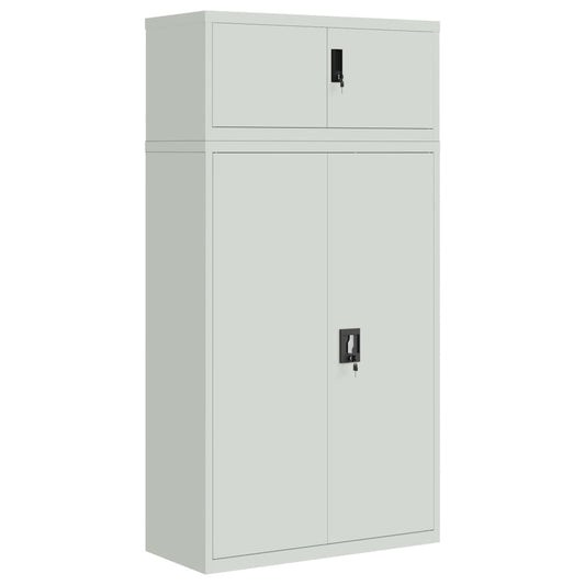File Cabinet | Light grey | Powder-coated steel | Large File Cabinet | Light grey | Powder-coated steel | Large