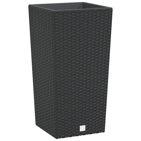 Planter with Removable Inner Anthracite 11 / 26.5 L PP Rattan Planter with Removable Inner Anthracite 11 / 26.5 L PP Rattan