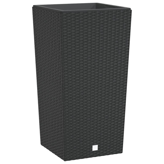 Planter with Removable Inner Anthracite 21 / 49 L PP Rattan Planter with Removable Inner Anthracite 21 / 49 L PP Rattan