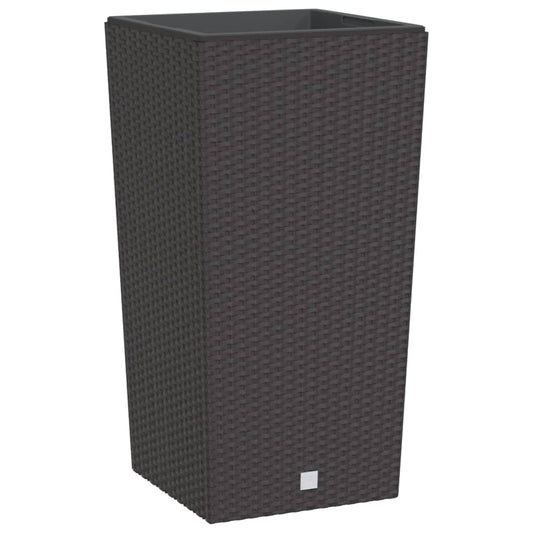 Planter with Removable Inner Brown 21 / 49 L PP Rattan Planter with Removable Inner Brown 21 / 49 L PP Rattan