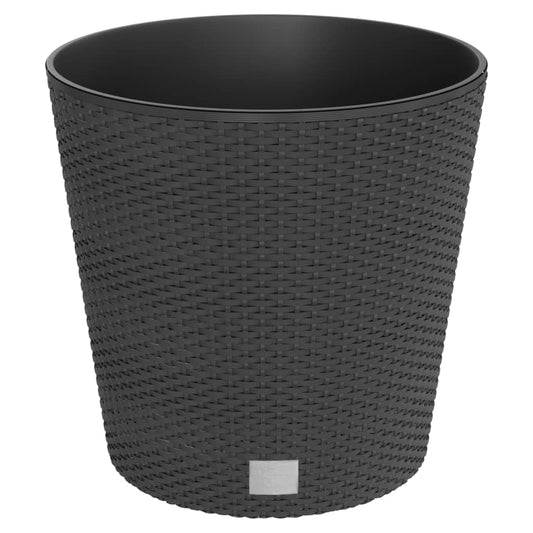 Planter with Removable Inner Anthracite 35 / 37.5 L PP Rattan Planter with Removable Inner Anthracite 35 / 37.5 L PP Rattan