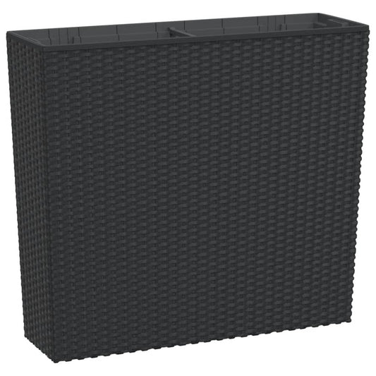 Planter with Removable Inner Anthracite 12 / 44 L PP Rattan Planter with Removable Inner Anthracite 12 / 44 L PP Rattan