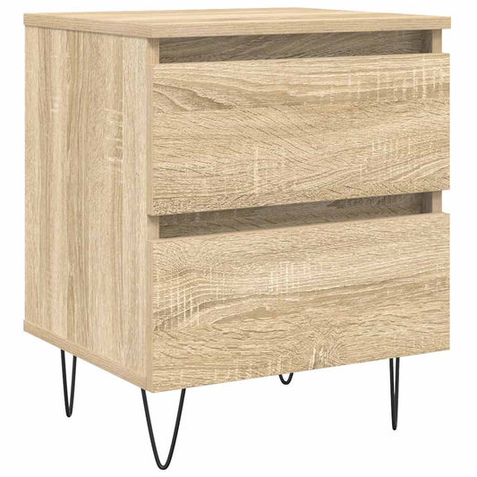 Bedside Cabinet Sonoma Oak 40x35x50 cm Engineered Wood Bedside Cabinet Sonoma Oak 40x35x50 cm Engineered Wood