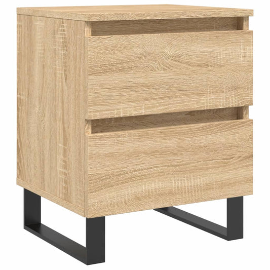 Bedside Cabinet Sonoma Oak 40x35x50 cm Engineered Wood Bedside Cabinet Sonoma Oak 40x35x50 cm Engineered Wood