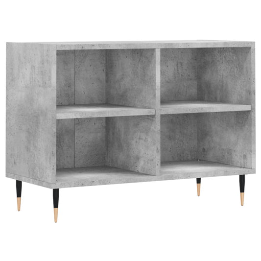 TV Cabinet Concrete Grey 69.5x30x50 cm Engineered Wood TV Cabinet Concrete Grey 69.5x30x50 cm Engineered Wood