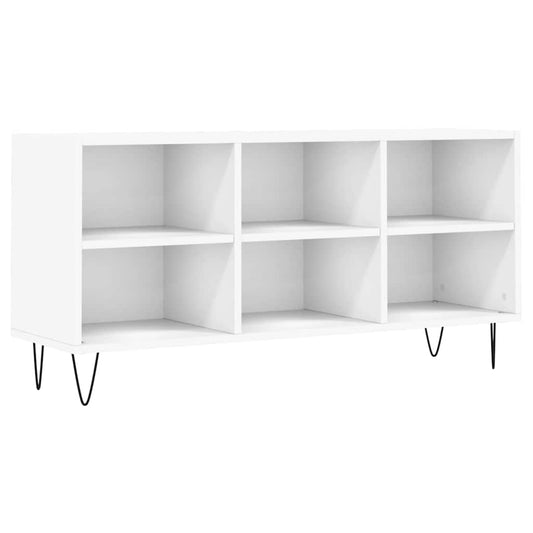 TV Cabinet White 103.5x30x50 cm Engineered Wood TV Cabinet White 103.5x30x50 cm Engineered Wood