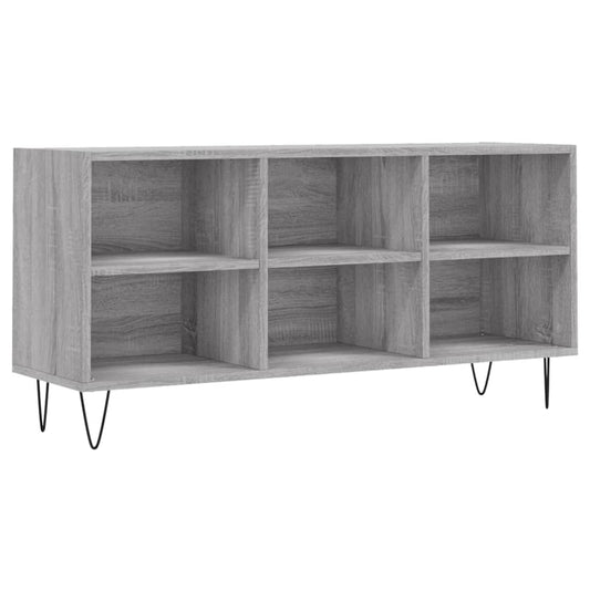 TV Cabinet Grey Sonoma 103.5x30x50 cm Engineered Wood TV Cabinet Grey Sonoma 103.5x30x50 cm Engineered Wood