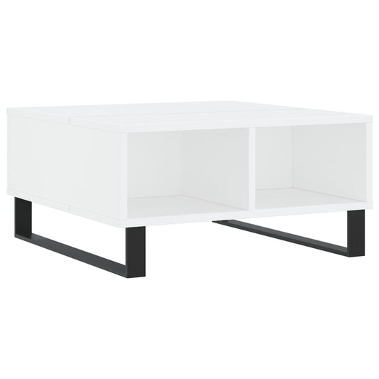 Coffee Table White 60x60x30 cm Engineered Wood Coffee Table White 60x60x30 cm Engineered Wood