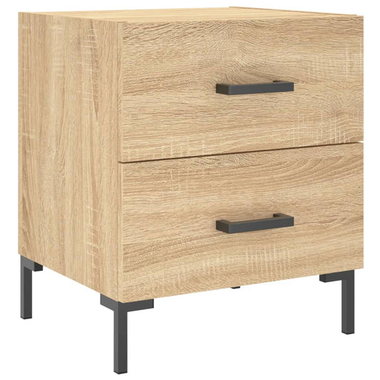 Bedside Cabinet Sonoma Oak 40x35x47.5 cm Engineered Wood Bedside Cabinet Sonoma Oak 40x35x47.5 cm Engineered Wood