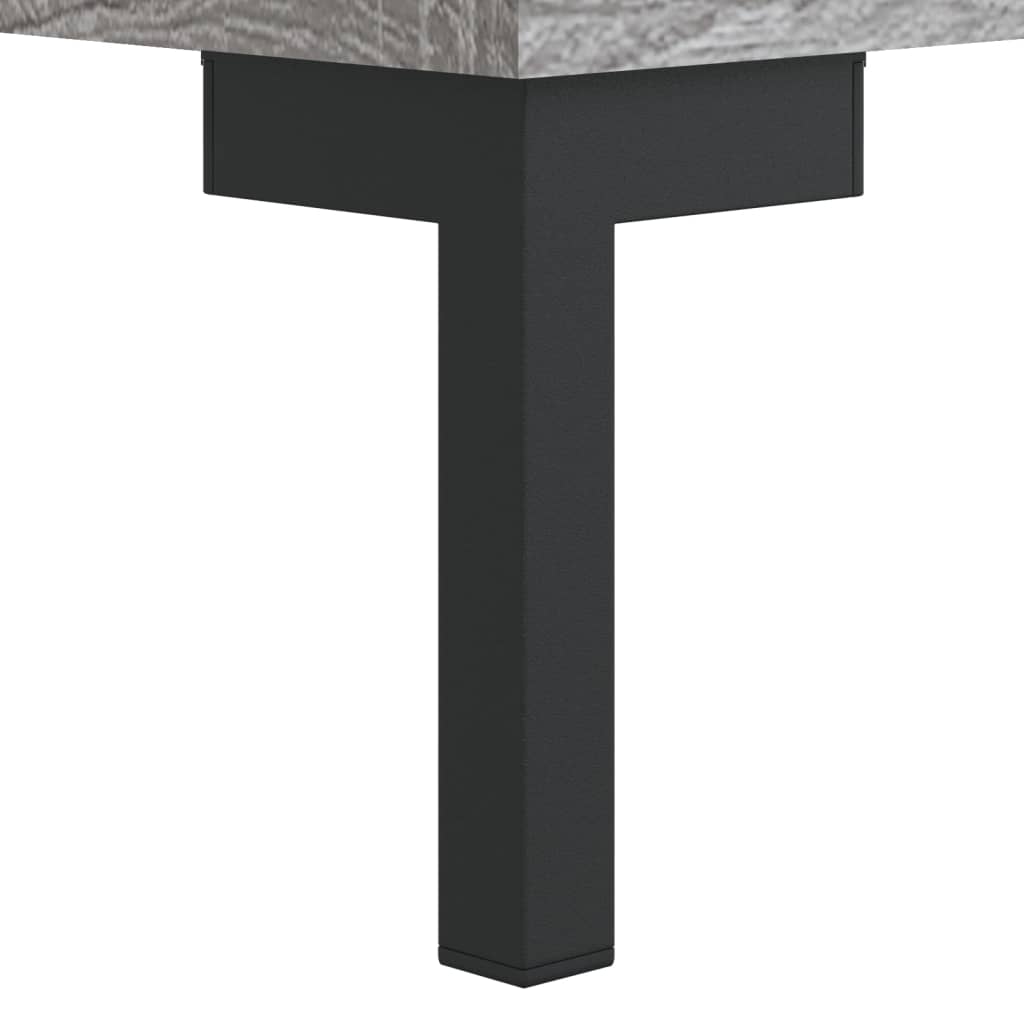 Bedside Cabinets 2 pcs Grey Sonoma 40x35x47,5 cm Engineered Wood