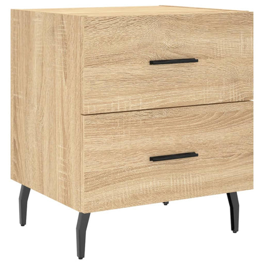 Bedside Cabinet Sonoma Oak 40x35x47.5 cm Engineered Wood Bedside Cabinet Sonoma Oak 40x35x47.5 cm Engineered Wood