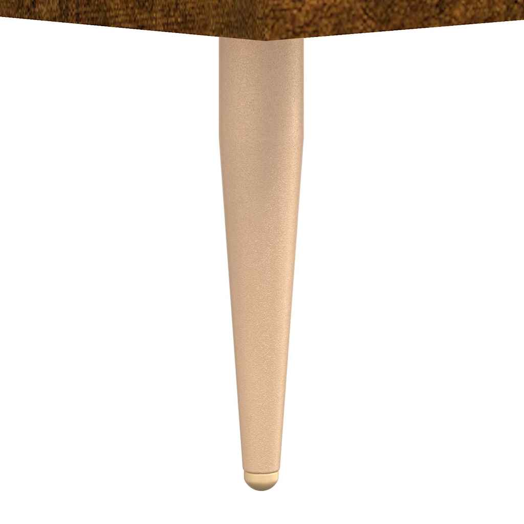 Bedside Cabinets 2 pcs Smoked Oak 40x35x47,5 cm Engineered Wood