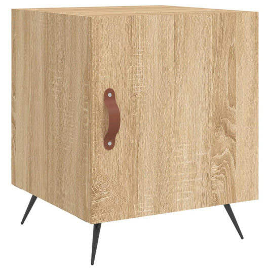 Bedside Cabinet Sonoma Oak 40x40x50 cm Engineered Wood Bedside Cabinet Sonoma Oak 40x40x50 cm Engineered Wood