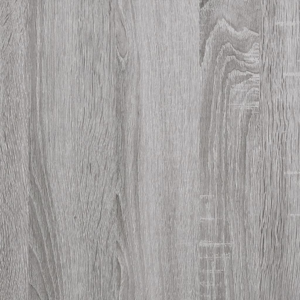 Bedside Cabinet Grey Sonoma 40x40x66 cm Engineered Wood