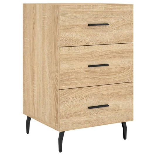 Bedside Cabinet Sonoma Oak 40x40x66 cm Engineered Wood Bedside Cabinet Sonoma Oak 40x40x66 cm Engineered Wood