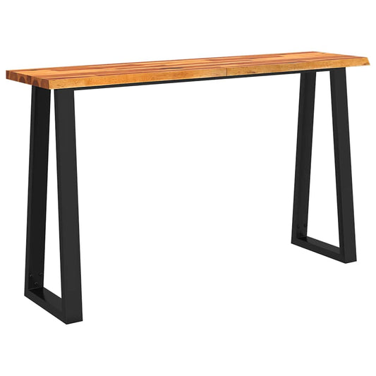 Console Table with Live Edge 140x40x80 cm Solid Wood Acacia Console Table with Live Edge 140x40x80 cm Solid Wood Acacia