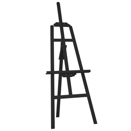 Easel Stand Black 53.5x95x127 cm Solid Wood Pine Easel Stand Black 53.5x95x127 cm Solid Wood Pine