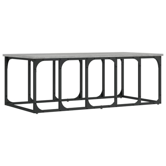 Coffee Table Grey Sonoma 100x50x35.5 cm Engineered Wood Coffee Table Grey Sonoma 100x50x35.5 cm Engineered Wood
